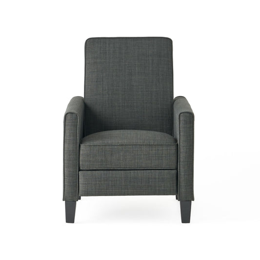 Upholstered Push Back Recliner Chair For Living Room