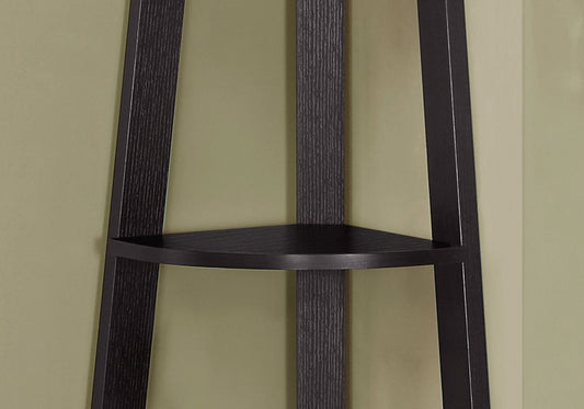 5 Tier Bookshelf, Bookcase, Etagere, Corner, For Office, Contemporary & Modern