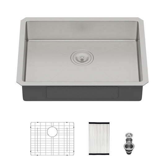 Undermount Sink, Low Depth Single Bowl