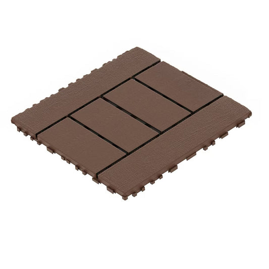 H Style Diy Module Interlocking Patio Deck Tiles