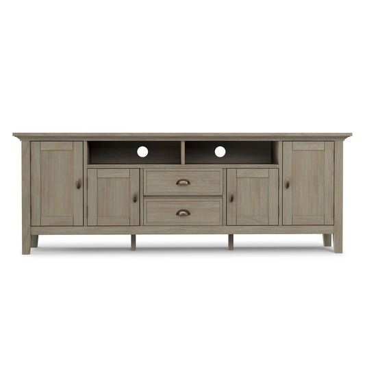 Redmond - TV Media Stand - Distressed Gray