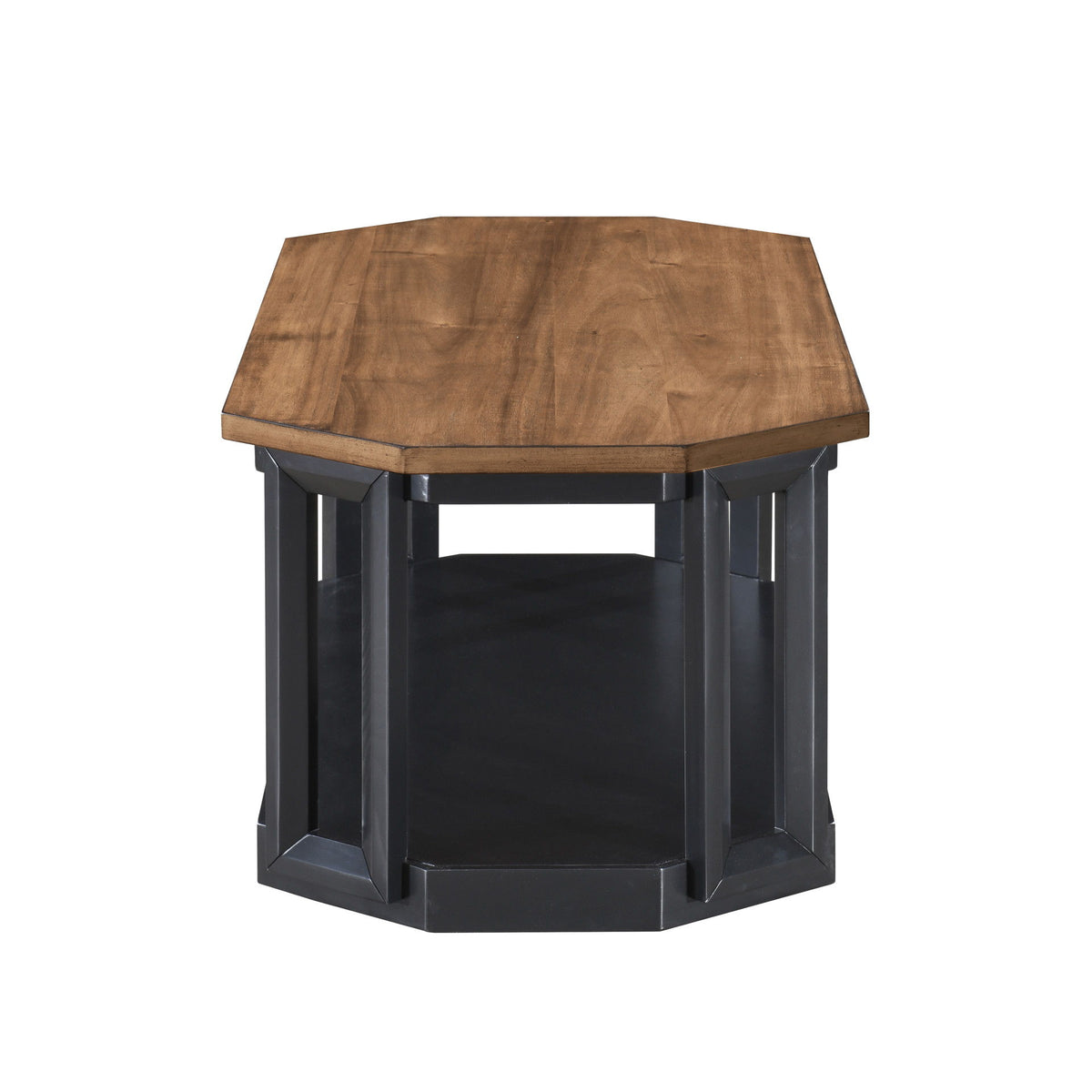 Decker - 3 Piece Occasional Set (1 Coffee & 2 End Tables) - Brown / Black