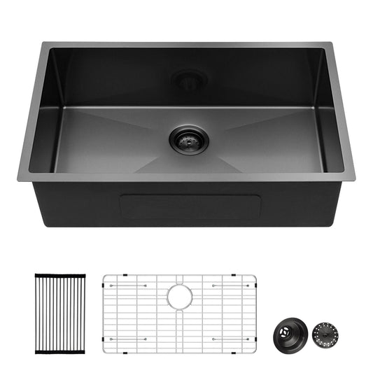 Undermount Kitchen Sink With Deep Single Bowl