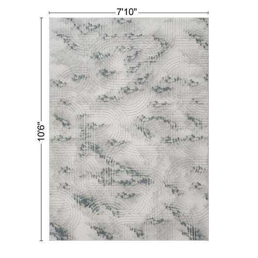 Geometrix - Area Rug With Geometric 3D Effect