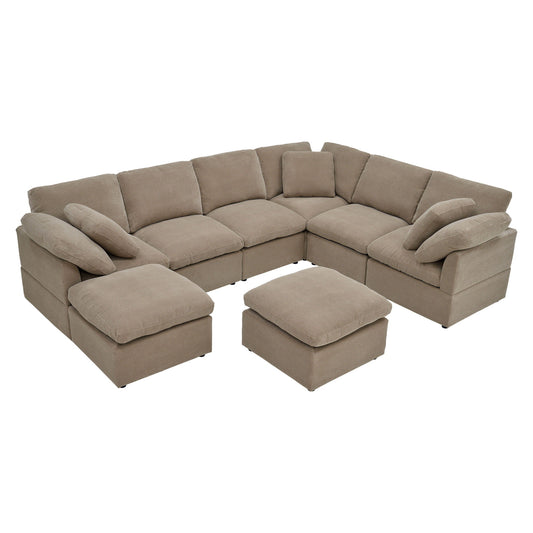 Modular Cloud Sofa, Freely Configurable Corner