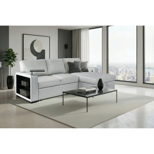 Tracey - Sofabed With Pullout - Silver
