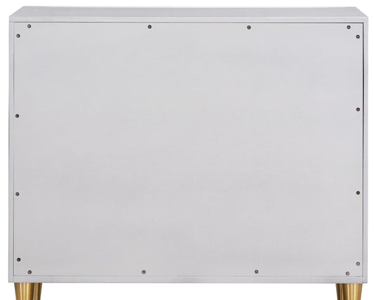 Anson - Console Cabinet - Champagne / Silver