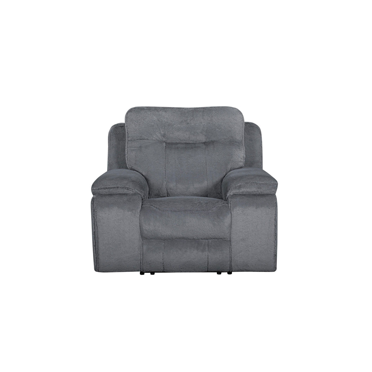 Teddy - Recliner With Power Headrest & Footrest - Gray