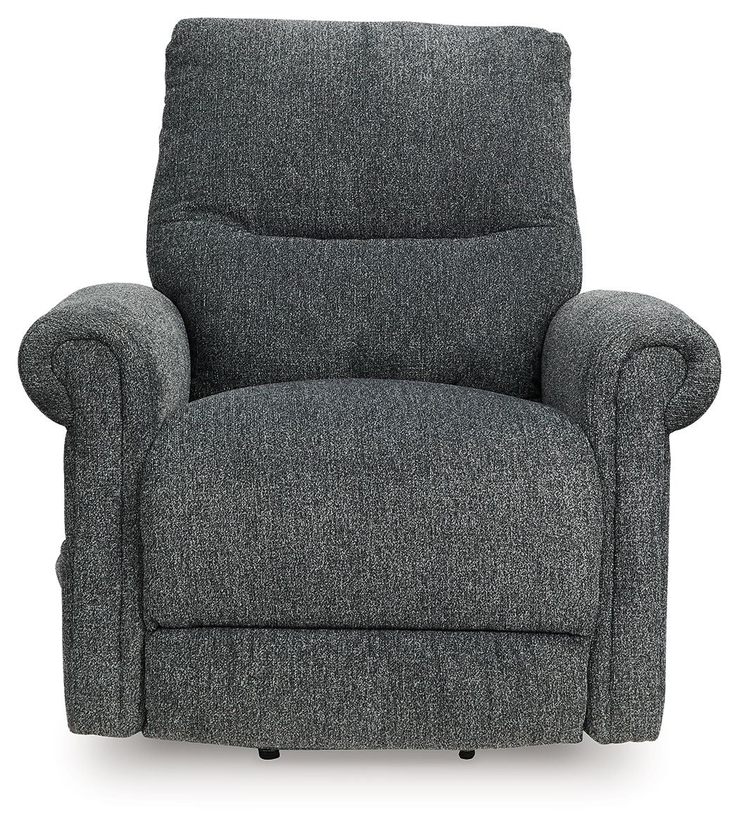 Aureta - Power Lift Recliner - Charcoal