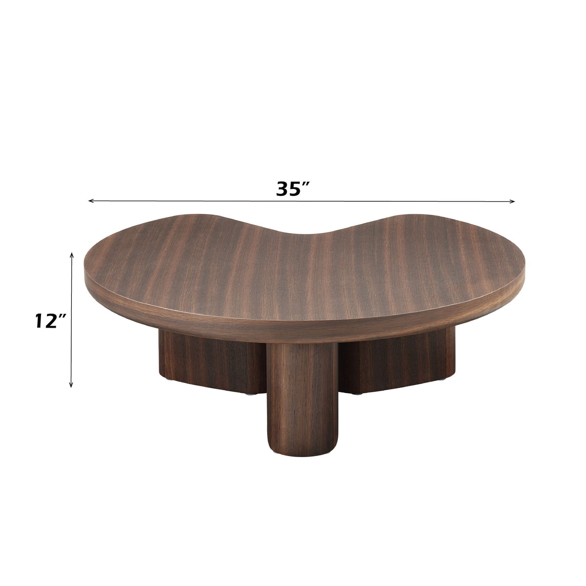 Yoab - Coffee Table - Brown Oak