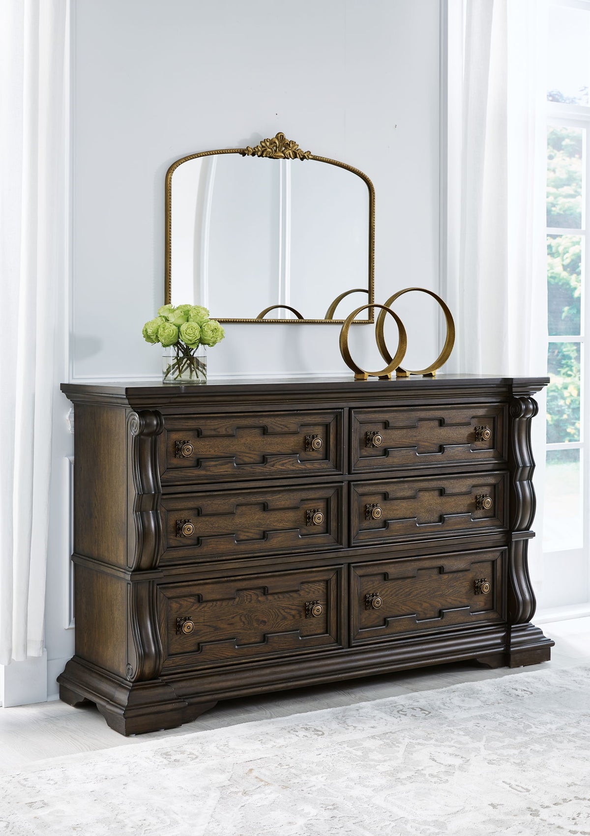 Maylee - Dresser - Dark Brown