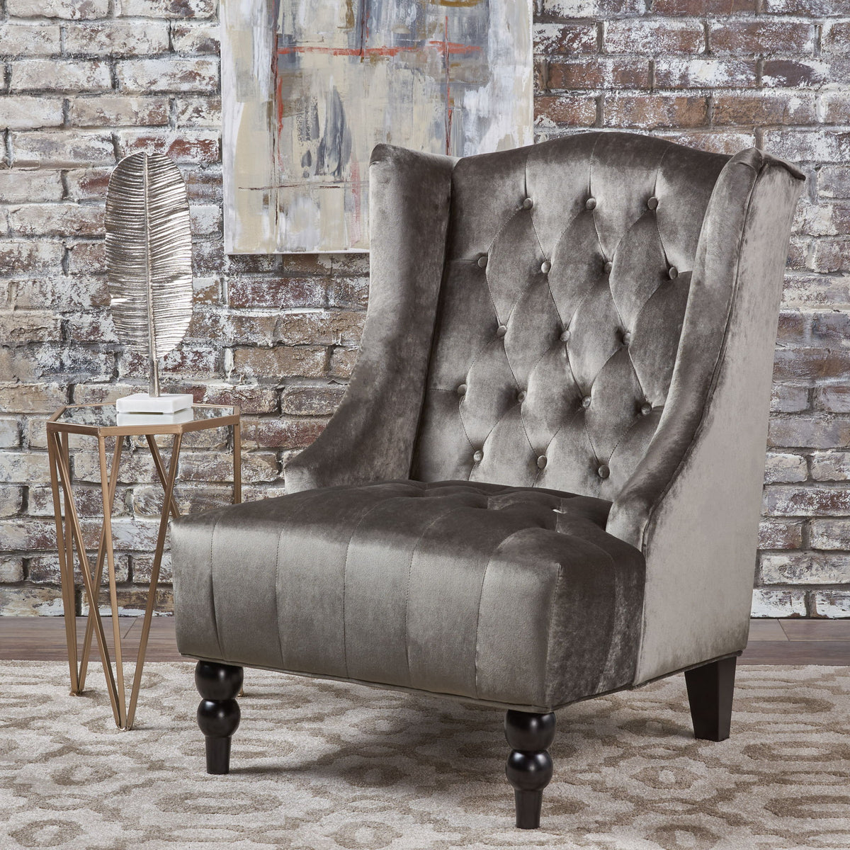 Toddman - Hi - Back Club Chair With Elegant Design