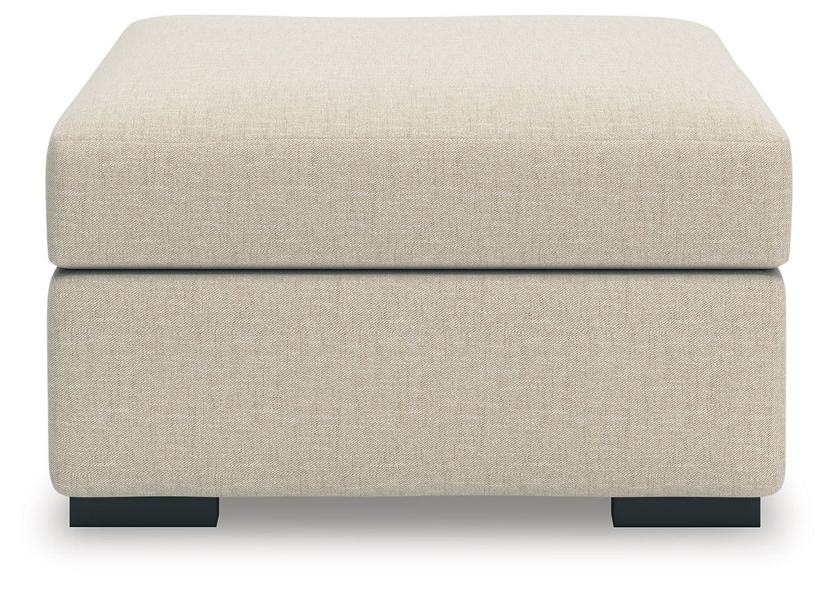 LadyMae - Oversized Accent Ottoman - Twill