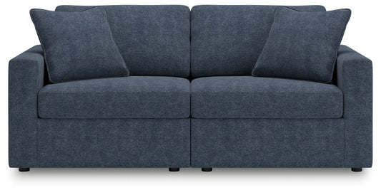 Modmax - 2-Piece Sectional Loveseat - Fabric - Ink
