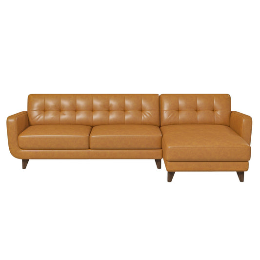 Allison - Mid-Century Modern Sectional Sofa Chaise