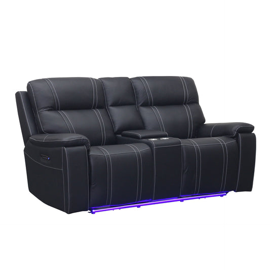 Hartley - Reclining Console Loveseat