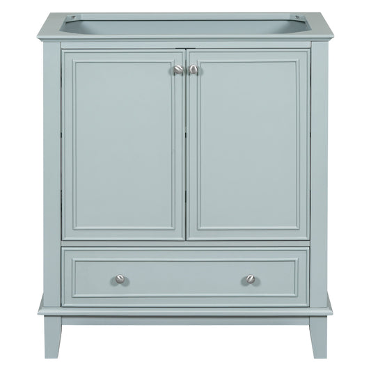 Modern Bathroom Vanity Base Only With Doors And Drawer