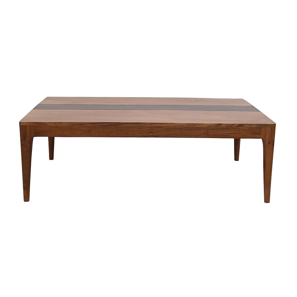 Wood Dining Table - Natural Wood / Brown