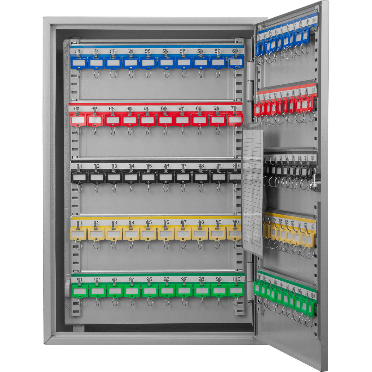 Adjustable Key Cabinet With Lock