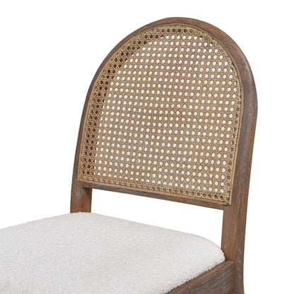 Panama - Curved Cane Side Dining Chair (Set of 2)