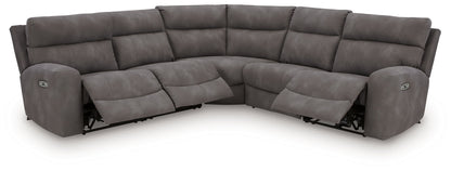 Next-Gen Durapella - 6 Piece Power Reclining Sectional Set