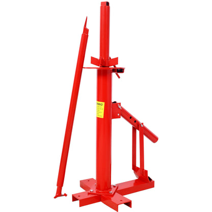 Portable Manual Tire Changer Tool For Durable Design For Car Truck Garage - Red