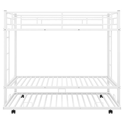 Twin Over Twin Bunk Bed With Trundle
