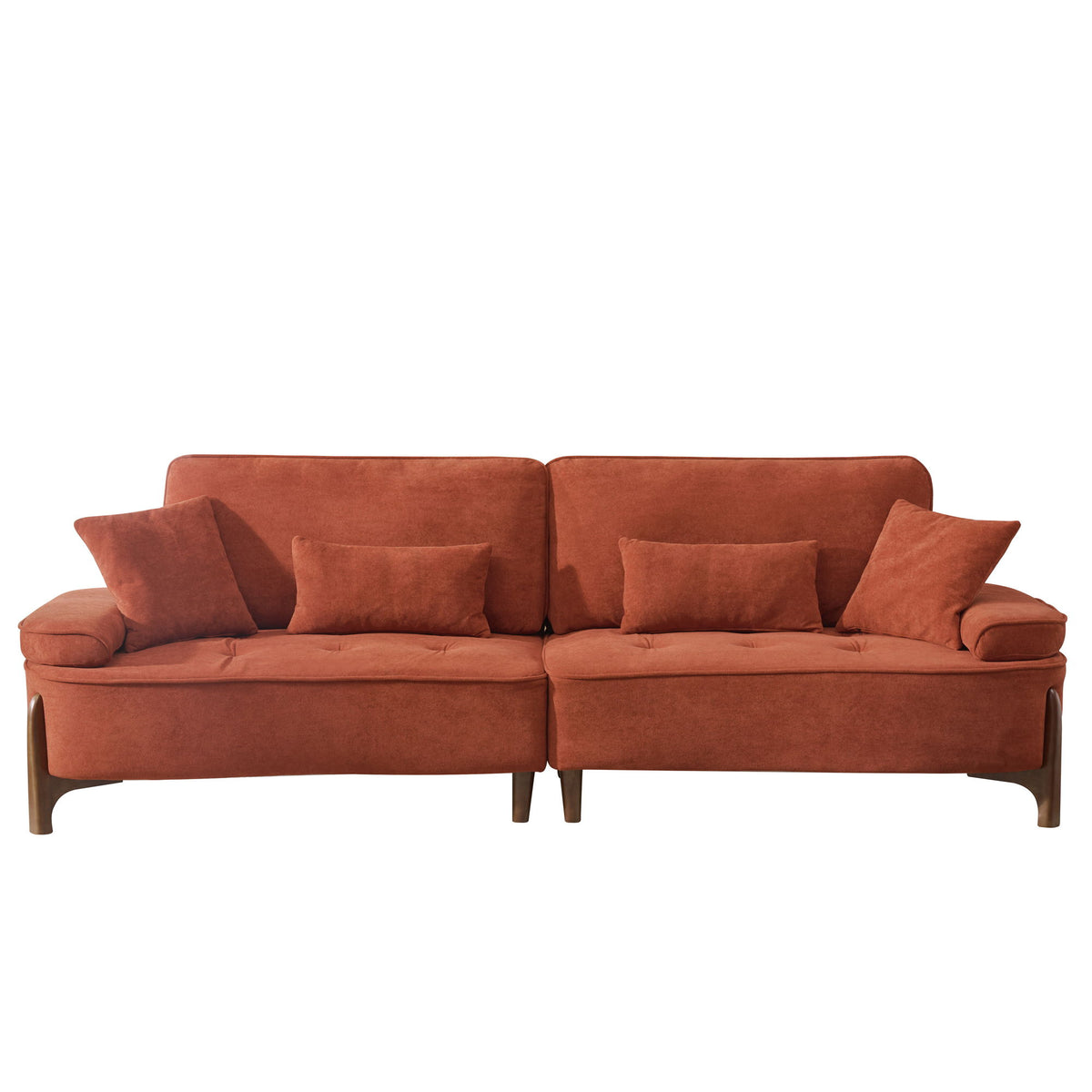Comfortable Deep Seated Sofa With Pillows