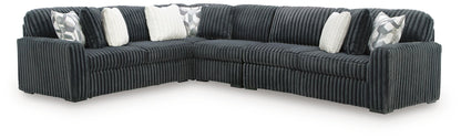Midnight-Madness - 4 Piece Sectional