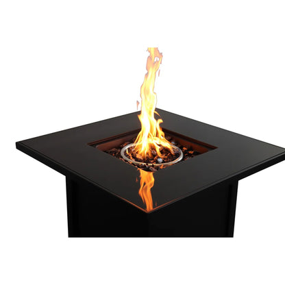 Outdoor Fire Pit For Outdoor Home Garden Backyard Fireplace - Black