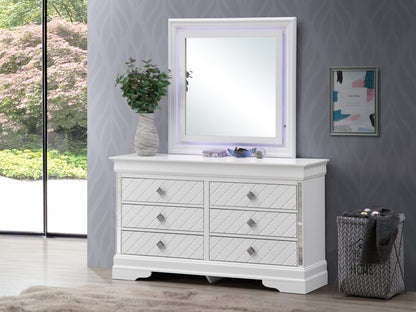 Verona - Dresser - Champagne - Particle Board