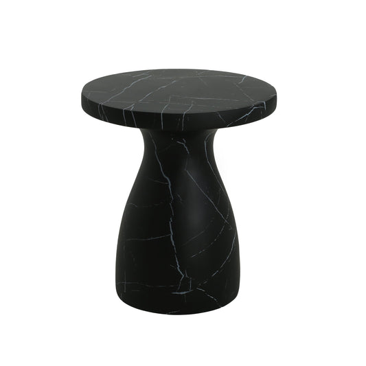 Outdoor / Indoor Travertine Side Table Lightweight