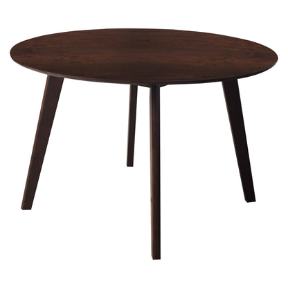 Tioga - 47" Round Table - Brown Cherry