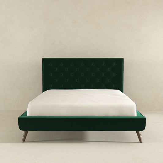 Dillon - Mid-Century Modern Platform Bed