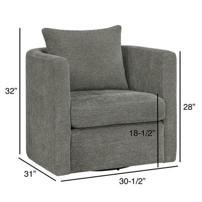 Sutton - Swivel Barrel Chair