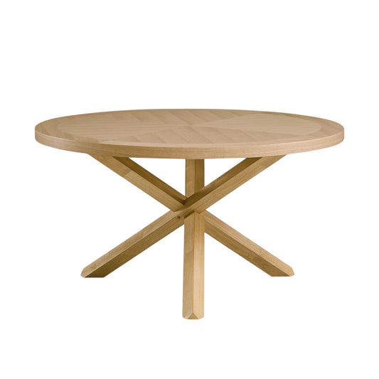Kasem - Round Dining Table - Oak