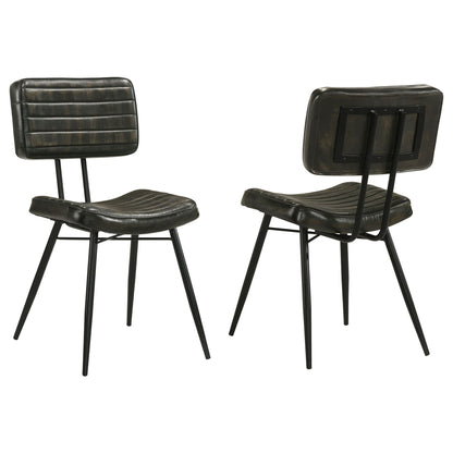 Molly - Upholstered Dining Chair (Set of 2) - Espresso