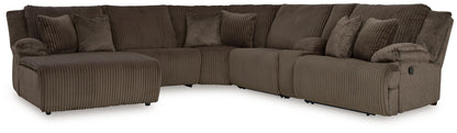 Top Tier - 6 Piece Reclining Sectional