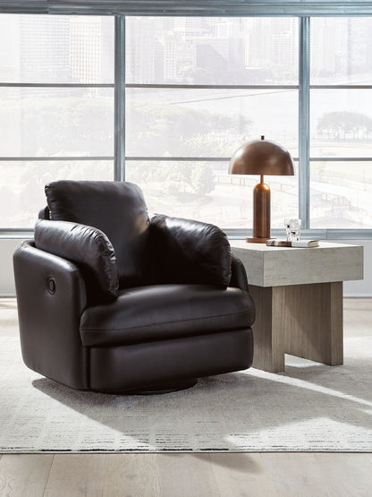 Modmax II - Swivel Glider Recliner - Black