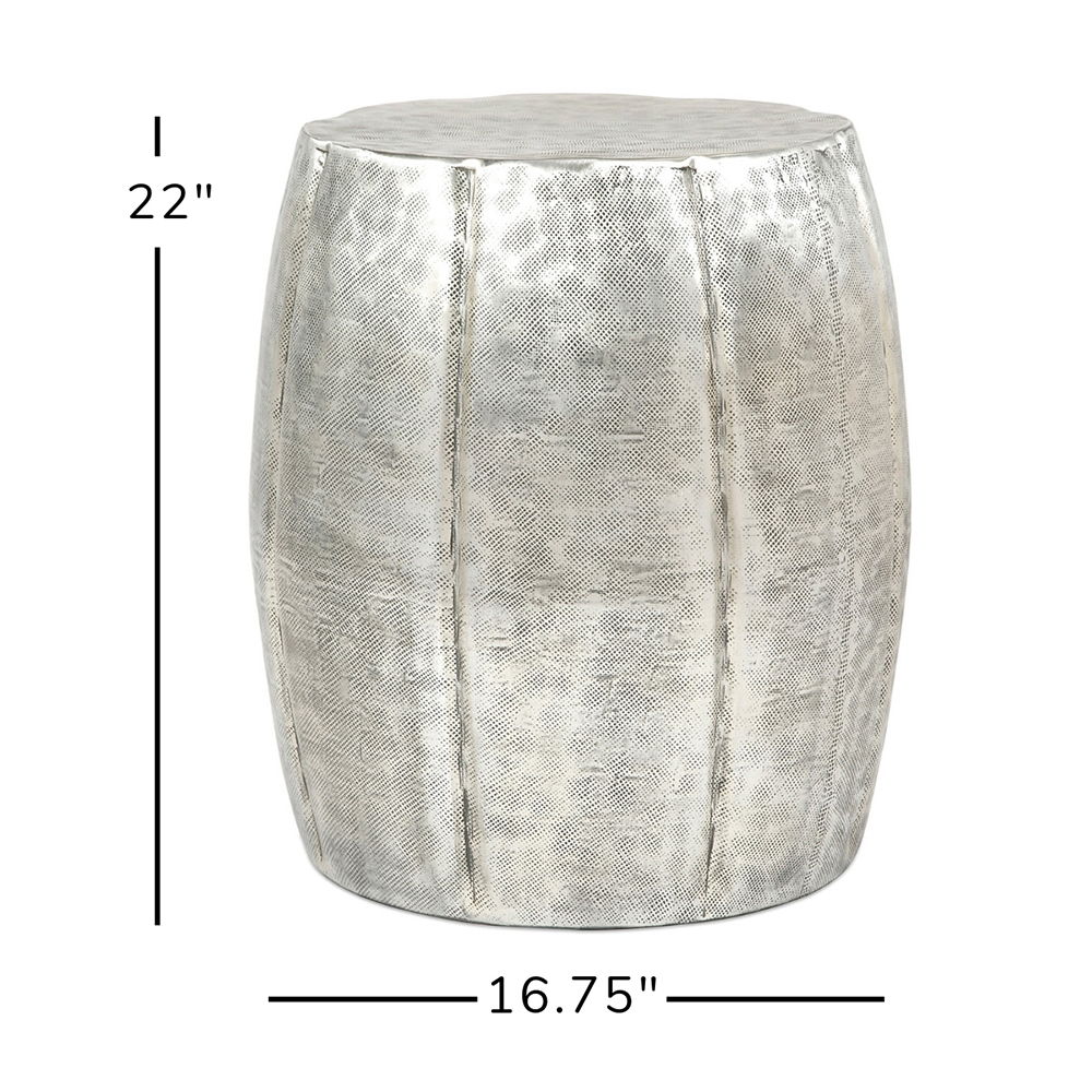 Vanora Accent Table - Silver