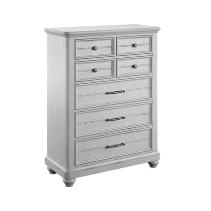 7 Drawer Chest - Gray