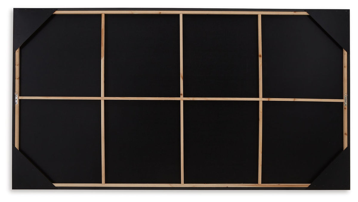 Delstone - Wall Art - Black / White