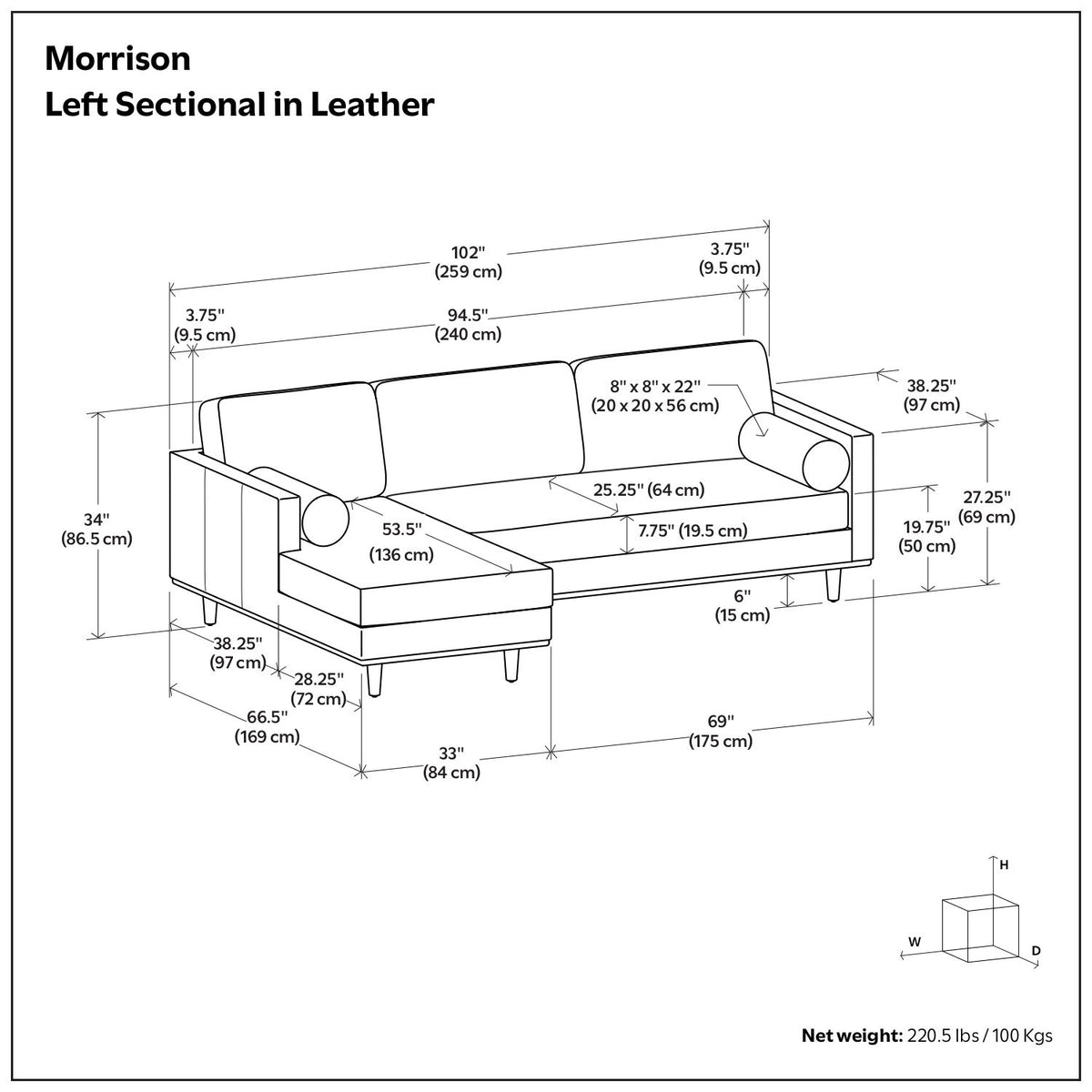 Morrison - Upholstered Sectional Sofa