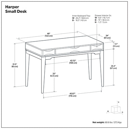 Harper - Handcrafted Desk