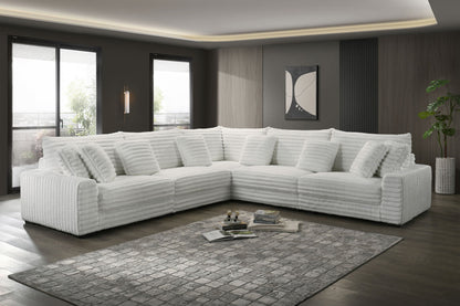 Embrace - 41" Ottoman - White
