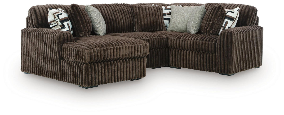 Midnight-Madness - 4 Piece Sectional