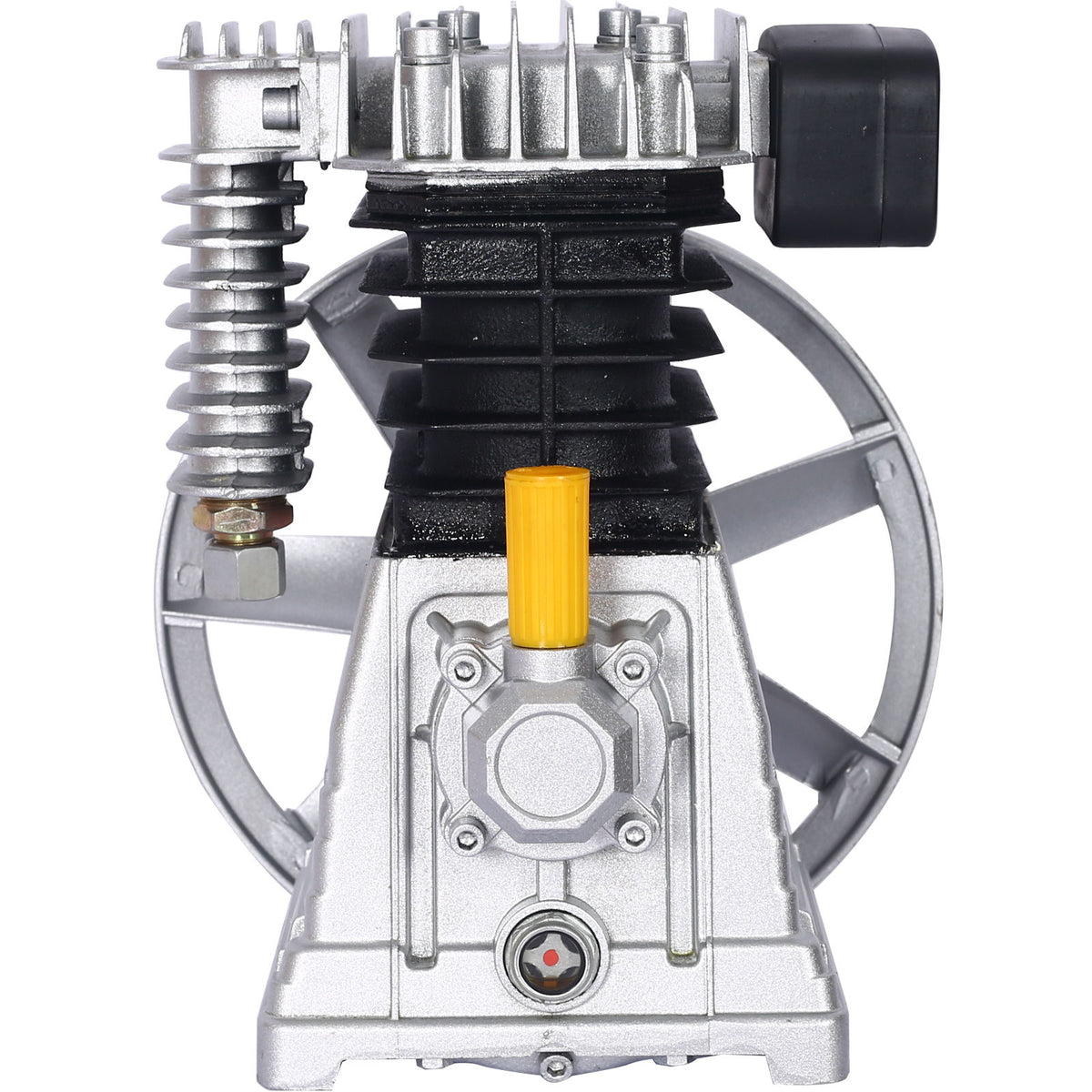 Piston 3Hp Air Compressor Head Pump 2.2Kw 115Psi - Silver