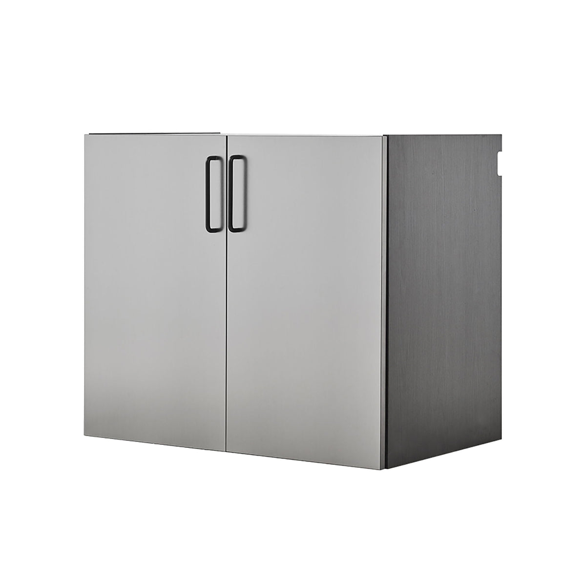 Astro Series - Wall Mounted Base Door Storage Cabinet - Metallic Gray