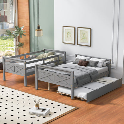 Bunk Bed & Ladder And Safety Guardrail