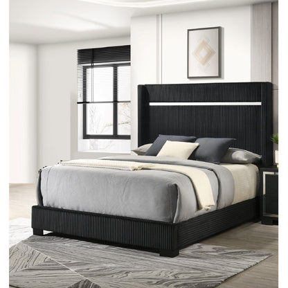 Contemporary Upholstered Bed